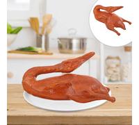 Modella di anatra arrosto Fingta giocate a cibo giocattolo arrosto arrosto