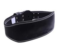 modellatore del corpo, Cintura di controllo della pancia, cintura fitness, tre strati di pelle bovina, resistente for coppie, donne, uomini, uso fitness(Black,M)
