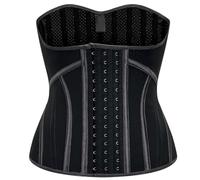 modellatore del corpo, Cintura dimagrante, cintura fitness, figura a clessidra, cintura in lattice for la vita, protezione aderente for la vita durante l'esercizio fisico(Black,3X-Large)