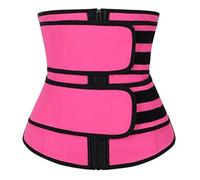 modellatore del corpo, Cintura fitness for donna, cintura for allenamento femminile, shapewear in neoprene, cintura snellente post-parto,(Pink,M)