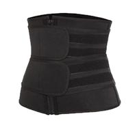 modellatore del corpo, Cintura fitness for donna, cintura for allenamento femminile, shapewear in neoprene, cintura snellente post-parto,(Black,S)