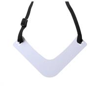 Modellatore For Barba Scollatura Modello Modellante Definitivo Guida For Barba Strumento Rifinitore Stencil Strumento For Rasatura Stencil For Pizzetto Da Uomo(WHITE)