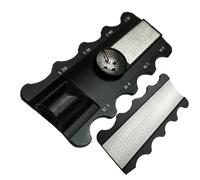 Modellatore Per Punte Da Biliardo | Strumento Multifunzionale In Acciaio Inox Per Misurare E Riparare Punte Di Stecche Da Biliardo,Accessorio Multifunzionale in Metallo con Funzioni di Riparazione, Le