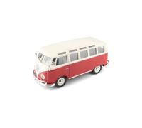 Modellauto - MAISTO - Volkswagen T1 Combi Samba M31956 - Metall - Rot, MaÃstab 1/25