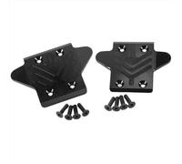 Modelli Accessori Compatibile Con Arrma Per Kraton 6S 1/8 RC Car Upgrades Parts Metal Front And Rear Per Chassis Protective Cover Skid Plate Set Nero