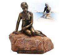 Modelli architettonici, Statue di Famosi Modelli architettonici, Decorazioni per la scrivania di casa, Statue di Sirene in Bronzo, Statuette Souvenir, Regali Unici, Souvenir da Tavolo per la