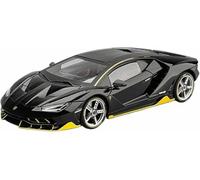 Modelli auto lega pressofusa 1:18 per Lamborghini Lp770 kit modello veicolo scala rifinito realistico esposizione collezione souvenir(Nero)