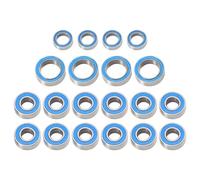 Modelli Cuscinetti Rc Per Tamiya Per TT01 Per TT-01 TT01E TT01D Per TT02B 1/10 20 Pezzi Kit Cuscinetti A Sfera Sigillati In Gomma Auto RC Miglioramenti Ricambi E Accessori