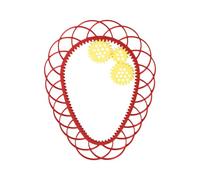 Modelli da disegno - Set di righelli architettonici, strumenti artistici e di design | Modello di traccia per schizzi, guida alla preparazione tecnica, stencil in plastica, righelli ellisse, curve e