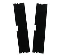 Modelli decorativi con struttura in ABS nero, versione DDR5 | Modelli statici ispirati alla memoria, forme rettangolari dentellate, non funzionali per la decorazione di interni del case