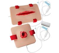 Modelli di addestramento for laccio emostatico for il controllo delle emorragie, simulatore di tamponi for ferite e laccio emostatico da 2 pezzi, kit di addestramento for fermare le emorragie for cors