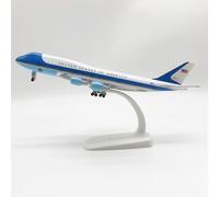 Modelli di aerei in lega Air Force One B747, modelli di aerei delle compagnie aeree con carrello di atterraggio, modelli di aereo da 20cm giocattolo per la collezione di display di Home Office Store