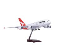 Modelli di Aerei Replica 1/160 pressofuso Modello di Aereo da Collezione 45 cm per Qantas per Airbus A380 Scala Aereo passeggeri Replica Modello di Aereo in Miniatura (Senza Luce)