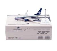 Modelli di Aerei Replica 16 cm Aereo di Linea Civile in Miniatura 1/200 per Aeromexico per Boeing B737-700 XA-Cam Flaps Modelli di Aerei statici Modello di Aereo in Miniatura (Normale)