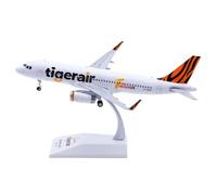 Modelli di Aerei Replica 18CM 1/200 Modello di visualizzazione su Larga Scala Aereo per Tigerair Taiwan A320 B-50018 Modello di Aereo in Miniatura di Aereo finito statico
