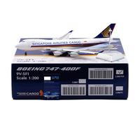 Modelli di Aerei Replica 35 cm Boutique Aereo di Linea Civile 1/200 per Singapore Airlines per Boeing B747-400F Modello di Aereo in Lega in Scala 9V-SFI Modello di Aereo in Miniatura (Normale)