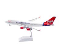 Modelli di Aerei Replica 35 cm Boutique Aereo di Linea Civile 1/200 per Virgin Atlantic per Boeing B747-400 G-VBIG Scala Modello di Aereo in Lega Modello di Aereo in Miniatura