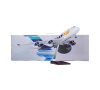 Modelli di Aerei Replica 47 cm B747 Modello in Scala 1:150 Atlas Air per Boeing 747 Modello di Aereo Aereo da carico per Aviazione Civile Modello di Aereo in Miniatura