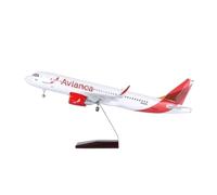 Modelli di Aerei Replica 47CM Scala 1/80 Modello di Aereo Altamente Dettagliato per Aereo Avianca B747 Aereo con Luce e Carrello di atterraggio Modello di Aereo in Miniatura (Senza Luce)