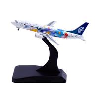 Modelli di Aerei Replica 8CM 1/400 Modello di visualizzazione su Larga Scala Aereo per Air New Zealand B737-300 ZK-NGA Modello di Aereo in Miniatura con Finitura statica