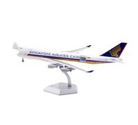 Modelli di Aerei Replica Aereo in Scala 35CM 1:200 per Singapore Airlines per Boeing B747-400F 9V-SFI Modelli di Aerei Altamente realistici Modello di Aereo in Miniatura