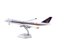 Modelli di Aerei Replica Aereo in Scala 35CM 1:200 per Singapore Airlines per Boeing B747-400F 9V-SFI Modelli di Aerei Altamente realistici Modello di Aereo in Miniatura (Flap)
