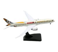 Modelli di Aerei Replica Modello di Aereo di Linea Altamente Dettagliato in Scala 15CM 1/400 per Etihad Airways B787-9 A6-BLM Flaps Modello da Collezione per Aereo Modello di Aereo in Miniatura