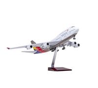 Modelli di Aerei Replica Modello di pressofusione di Aerei in Scala 47 cm 1:150 Asiana Airlines per Aeroplano Boeing 747-400 Ornamenti di Replica Modello di Aereo in Miniatura (con Luce)