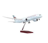 Modelli di Aerei Replica Replica di Aerei civili in Scala 1/130 43 cm Air Canada per Modello di Aereo Boeing 787 per Display aeronautico Modello di Aereo in Miniatura (con Luce)
