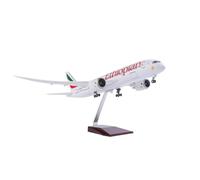 Modelli di Aerei Replica Repliche di Aerei in Metallo da Collezione in Scala 43 cm per la Compagnia Aerea etiope per Boeing 787 Modello di Aereo 1:130 Modello di Aereo in Miniatura (con Luce)