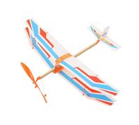Modelli Di Aeroplano Per Bambini - Kit Biplano Colorato Ad Elastico | Giocattolo Educativo Realistico Per Coordinamento Occhio-mano | Strumento Di Insegnamento Divertente Per L'apprendimento E Il Gioc