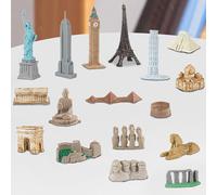 Modelli di edifici di riferimento, viaggia in tutto , giocattolo didattico,