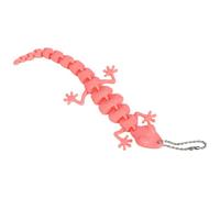 Modelli di Giunti Flessibili Gecko a Parete Stampati in 3D Leggeri | Attacco interattivo per bacchetta per gatti da interno; materiale sicuro e durevole; non tossico; stimola gioco e movimento