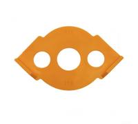 Modelli di router per la lavorazione del legno con otto opzioni di raggio R5 R40 e design a tre fori per mantenere il controllo e la precisione del routing (R35-R40)