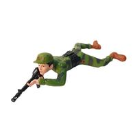 Modelli di soldati giocattoli - Action figura di Soldier Boy, Action Figure Crawl Sonwer Electric Light con giunti posabili | Giocattolo di truppa articolato a batteria, display da scrivania da collez