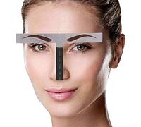 Modelli di sopracciglia stencil fai da te, acciaio Stainess sopracciglio misura righello tatuaggio microblading trucco permanente strumento di posizionamento rapporto oro