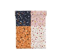 Modelli di terrazzo vettoriale senza soluzione di continuità, Spremere il portafoglio superiore da donna Borsa portaoggetti Piccola portamonete Portamonete