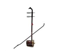 Modelli Di Tromba In Miniatura Placcati In Oro Modello Mini Erhu Con Supporto E Custodia Per Strumento(15cm)