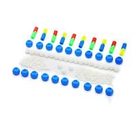 Modelli educativi del DNA Set Componenti Struttura genetica per Chimica Organica Apprendimento Biologia Strumento didattico