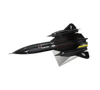 Modelli finiti Decorazione statica in lega per modello di aereo da ricognizione SR-71 Blackbird USAF in scala 1:144 Aerei in scala
