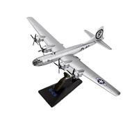 Modelli finiti Modello Del Bombardiere Superfortress In Lega 1/144 Hiroshima Nagasaki B-29 Statico Da Collezione Aerei in scala
