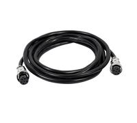 Modelli GX16 6perno femmina doppia testa presa Connettore cavo elettrico 2m
