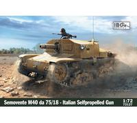 Modelli IBG 1/72 Semovente M40 Da 75/18 Cannone Semovente