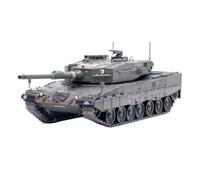 Modelli in scala Kit Modello Di Carro Armato Da Combattimento Principale Tedesco Leopard 2A4 In Scala 1:72, Collezione Statica Carri armati diecast