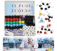 Modelli Molecolari Kit di Chimica Organica e Inorganica 189 Parti con Legami Nucleari e Guida per Insegnanti e Scienziati Kit Atomico Scientifico per Lezioni di Chimica