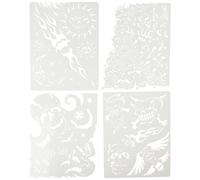 Modelli per aerografo a mano libera Artool - Mini set Son of Skullmaster