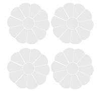 Modelli per assemblare la carta inglese, 44 pezzi/set per assemblare la carta inglese a forma di fiore, fai da te per quilting patchwork e lavori di cucito