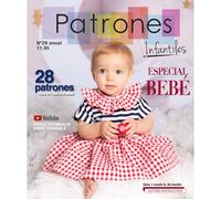 Modelli per bambini n. 29 - Speciale bambino: 22 adorabili disegni di cucito per bambini, taglie da 1 mese a 36 mesi. Include tutorial video passo-passo su YouTube. Divertiti a cucire!