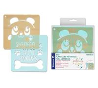 Modelli per bambini per lettering 10 pezzi