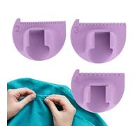 Modelli Per Cucire - Strumento Per Quilting Per Risparmiare Dita Da 2/3/4 Mm, Righelli Per Dita Per Cucire, Righello Per Quilting Con Guida Per Il Pollice | Strumento Di Misurazione Ago Da Maglia Per